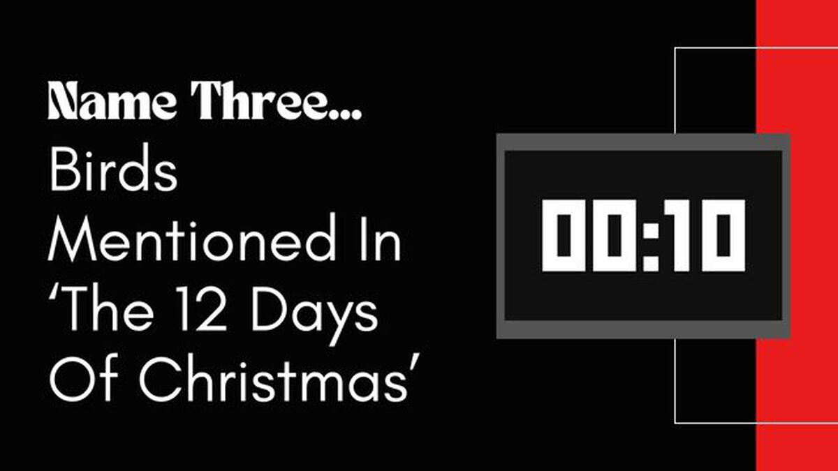 Name Three: Christmas Edition image number null